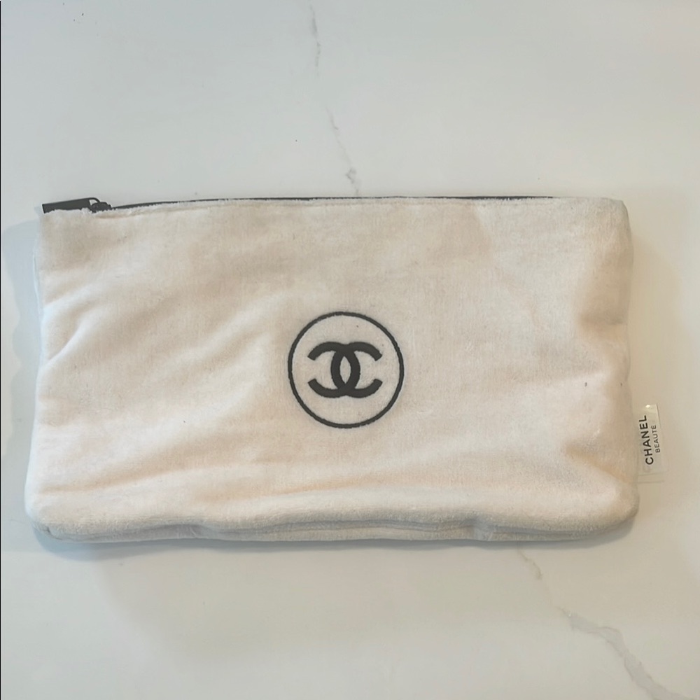 Chanel White Pouch